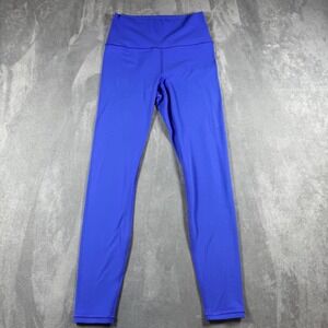 Athleta Transcend Tight Leggings Royal Blue High Rise Yoga Pants Womens Small